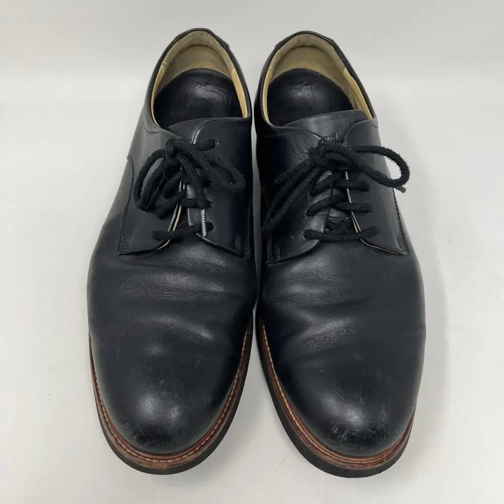 Samuel Hubbard Rainy Day Founder Oxford Black Leather‎ Dress Shoes Men’s Size 10